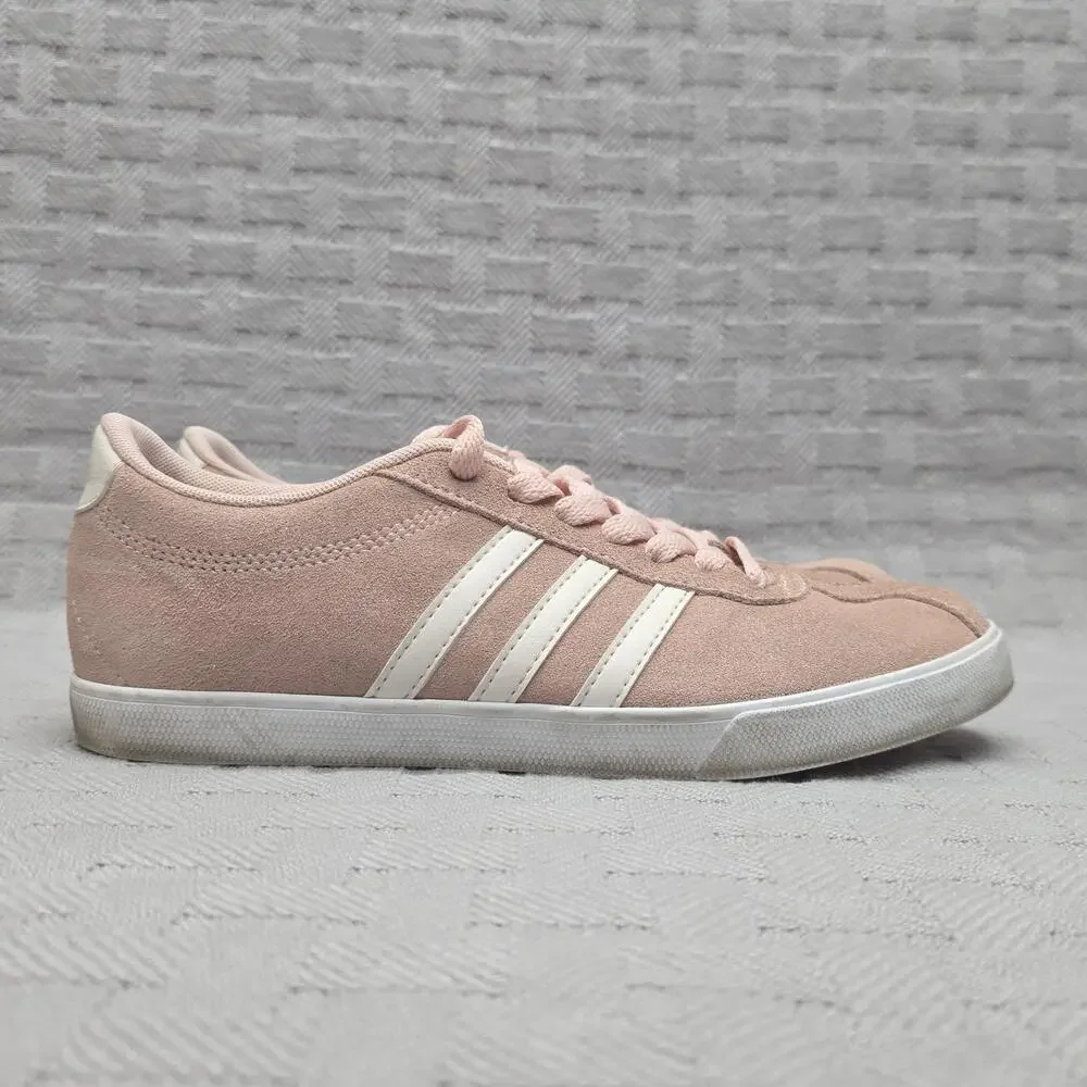Adidas Courtset CG5818 Pink Womens Size 7